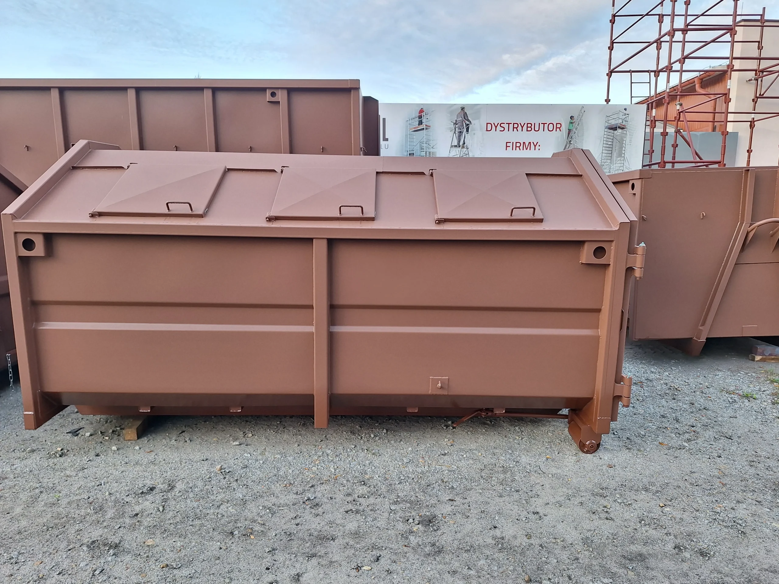 Kontener KP10 zamknięty